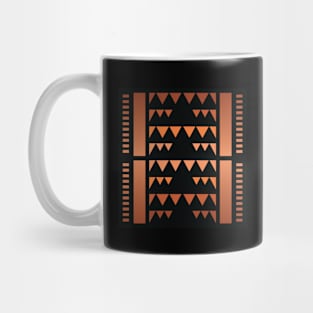 “Dimensional Mountains” - V.5 Brown - (Geometric Art) (Dimensions) - Doc Labs Mug